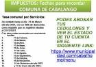 COMUNA DE CABALANGO: TASA DE SERVICIOS CON  DESCUENTO