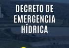 TANTI EN EMERGENCIA HÍDRICA