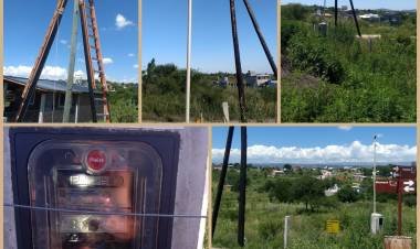 EL CENTRO VECINAL Bº EL CÓNDOR CUENTA CON ENERGÍA ELÉCTRICA