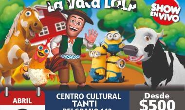 SECCIÓN ESPECTÁCULOS; LLEGAN LOS AMIGOS DE LA GRANJA A TANTI