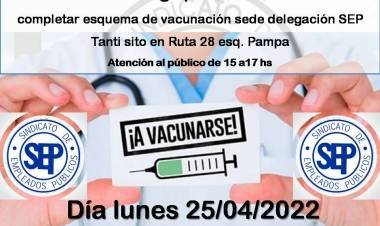 SEP TANTI: VACUNACIÓN ANTIGRIPAL