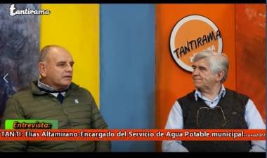 ELIAS ALTAMIRANO: EL AGUA EN TANTI