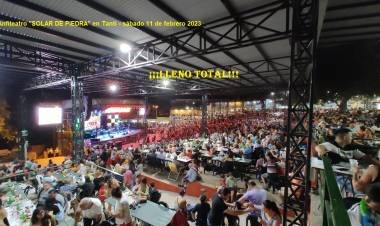 ¡LLENO TOTAL!  11º FIESTA NACIONAL DEL CORDERO SERRANO – TANTI