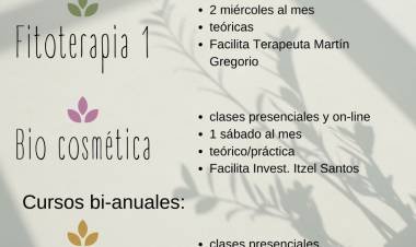 ESCUELA NATURISTA ABRE INSCRIPCIONES
