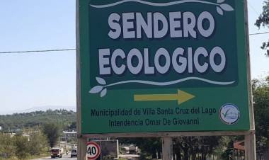 SENDERO ECOLÓGICO EN VILLA SANTA CRUZ DEL LAGO