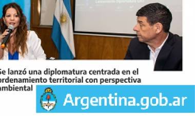 NUEVA DIPLOMATURA “PARA EL AMBIENTE”