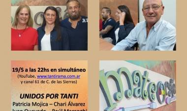 UNIDOS POR TANTI: LA  CANDIDATA MUJER A INTENDENTE