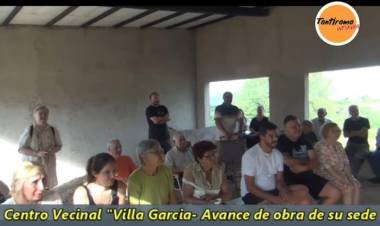 CENTRO VECINAL DE Villa García y Aledaños: mejoras edilicias