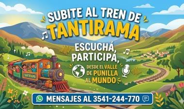 SUBITE AL TREN! de 9 a 12 todos los sábados!