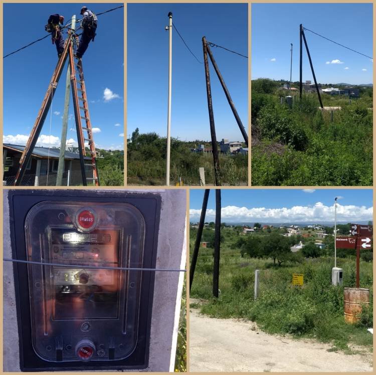 EL CENTRO VECINAL Bº EL CÓNDOR CUENTA CON ENERGÍA ELÉCTRICA
