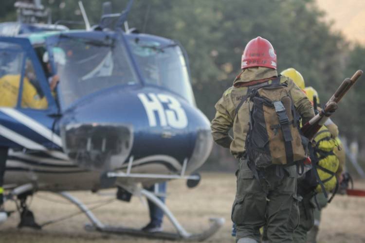 Incendio en San Marcos Sierras: hay autoevacuados