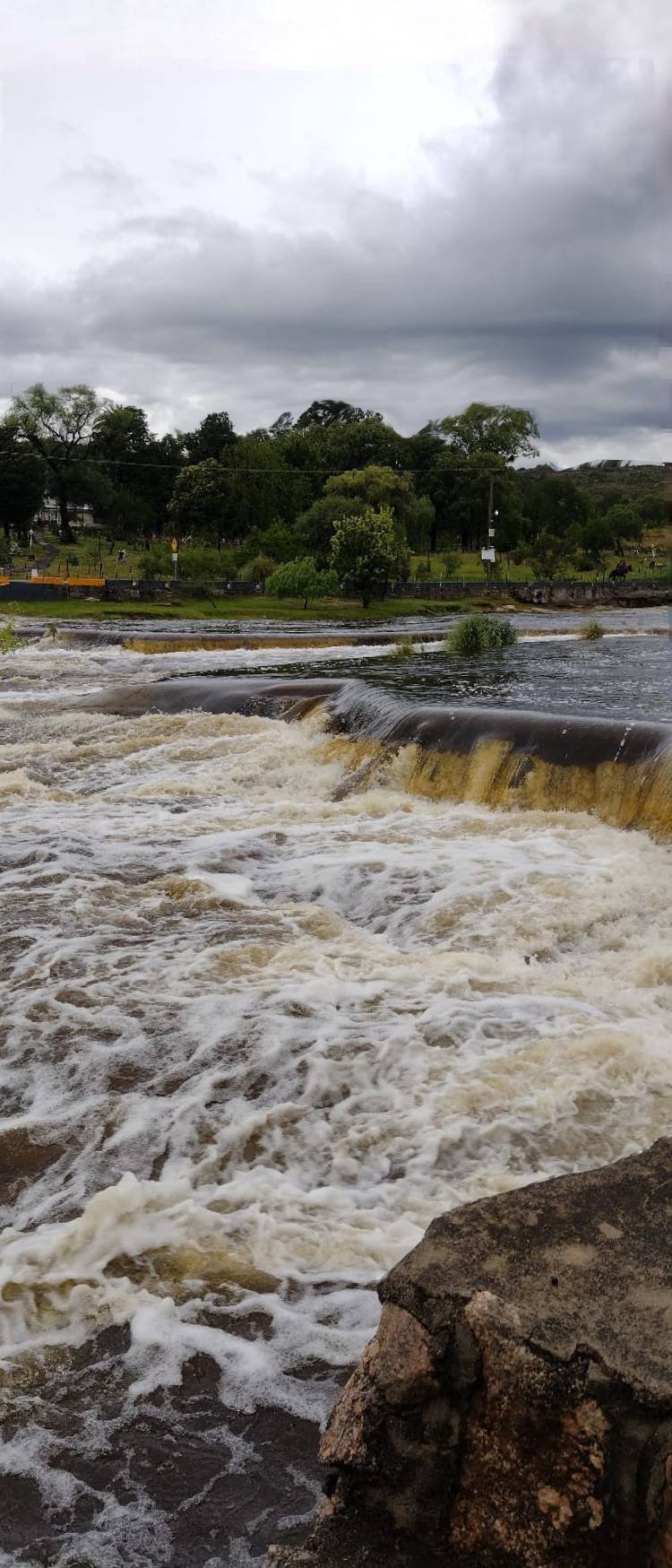 CABALANGO: LA FOTO DEL ARROYO LOS CHORRILLOS LUEGO DE LA CRECIENTE