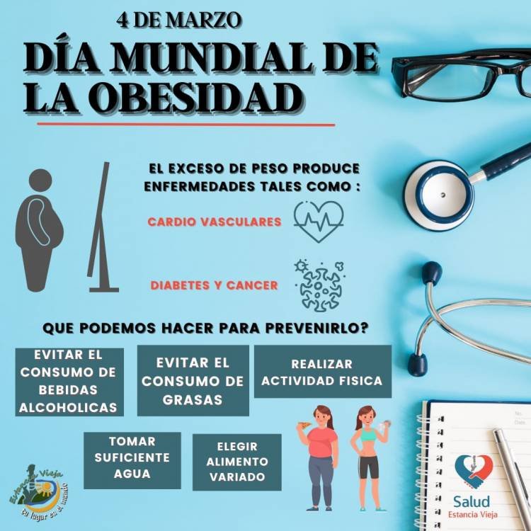 ÁREA SALUD DE LA COMUNA ESTANCIA VIEJA: PREVENIR LA OBESIDAD