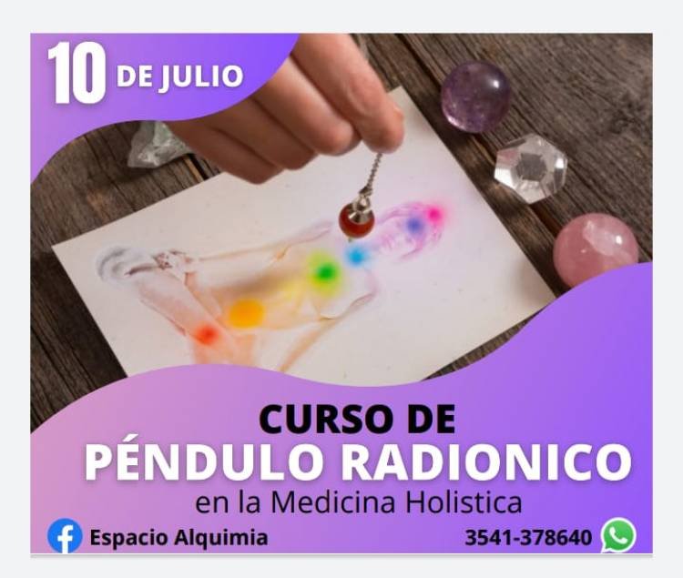 ESPACIO ALQUIMIA: CURSO PÉNDULO RADIÓNICO