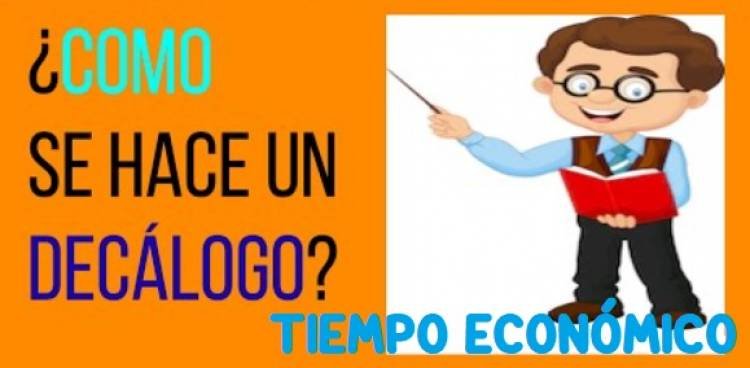 Y LLEGÓ EL DECALOGO PAIS