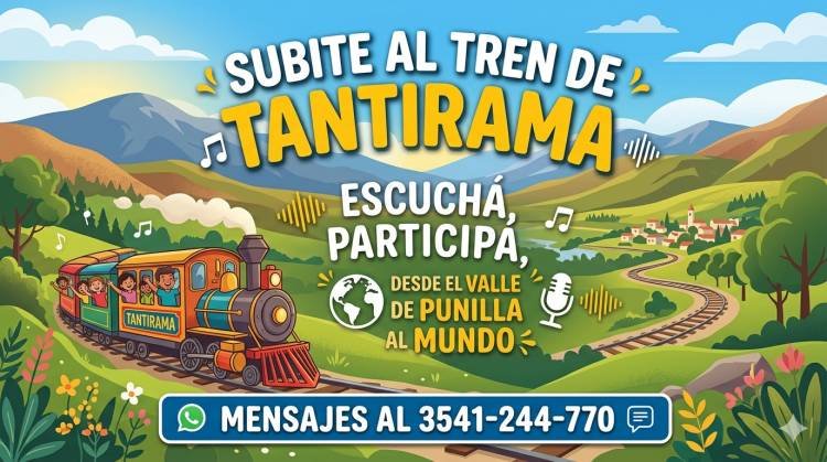 SUBITE AL TREN! de 9 a 12 todos los sábados!